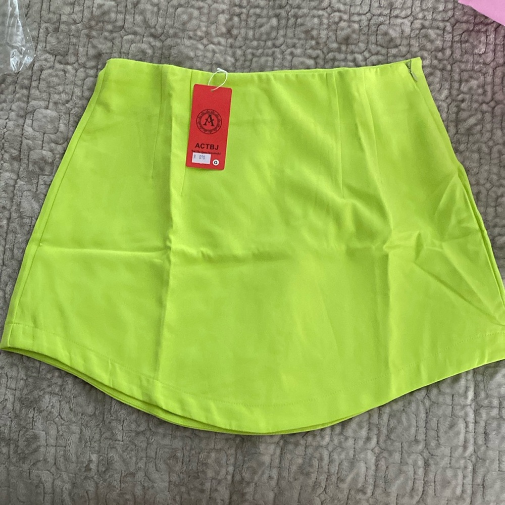 Brazilian Clothing - Lime Green Skirt